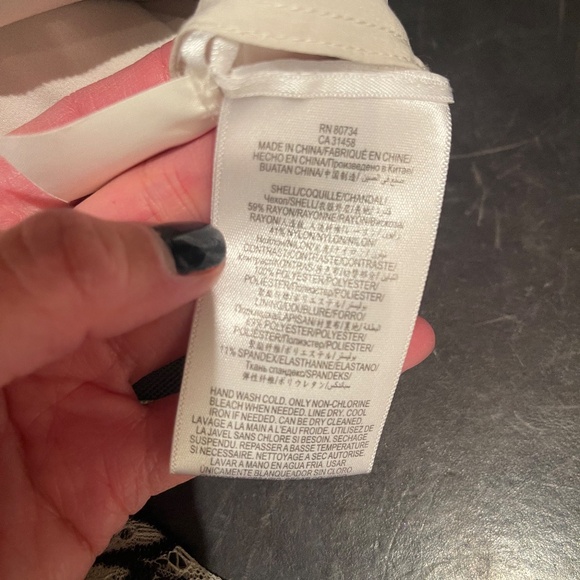 BCBG Maxazaria ivory / black size 2 dress - Picture 5 of 5